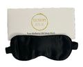 Black Mulberry Silk Eye Mask