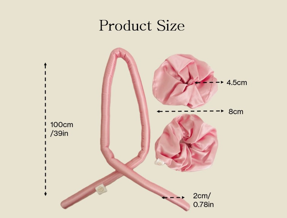 Mulberry Silk Heatless Hair Curler