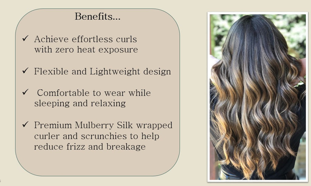 Mulberry Silk Heatless Hair Curler