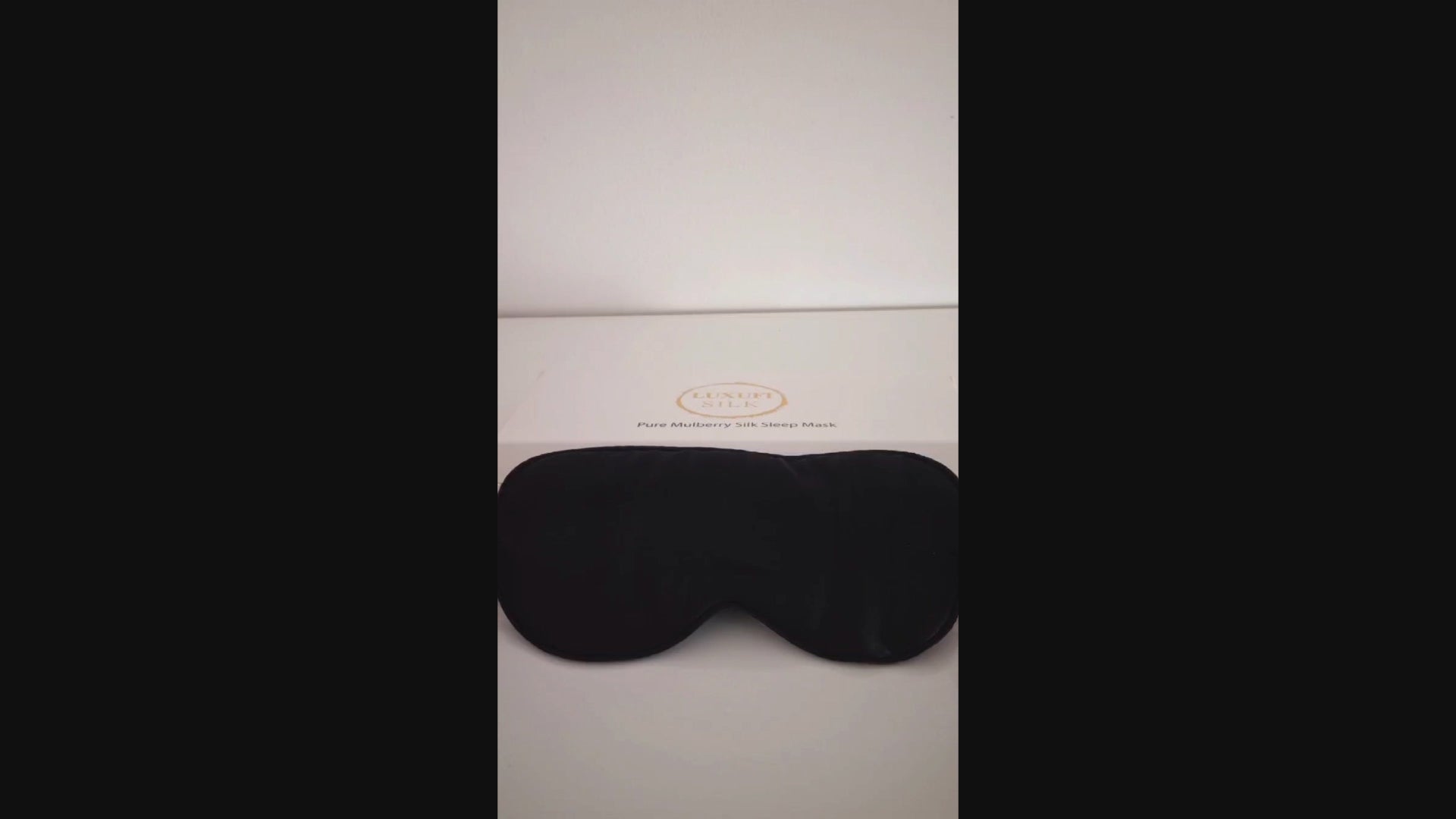 Pink Mulberry Silk Eye Mask